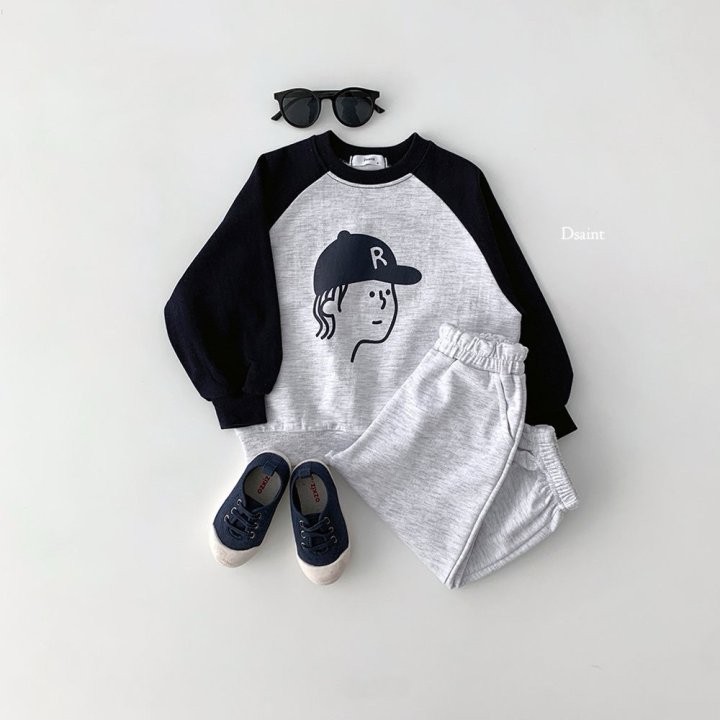 Dsaint - Korean Children Fashion - #designkidswear - Cap Boy Raglan Sweatshirt - 7