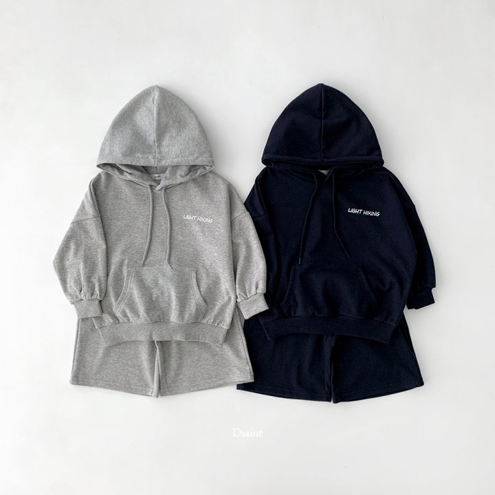 Dsaint - Korean Children Fashion - #designkidswear - Light Hoodie Set