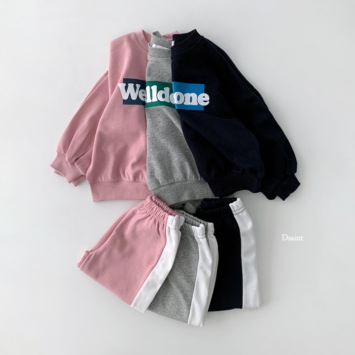 Dsaint - Korean Children Fashion - #designkidswear - Well-Done Line Set - 5