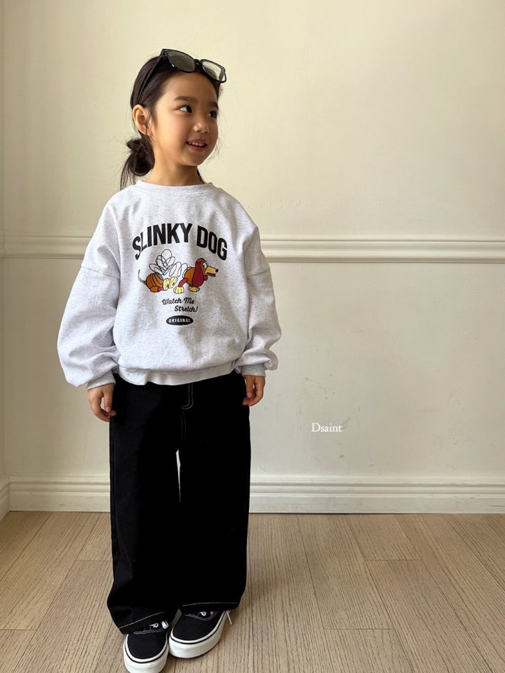 Dsaint - Korean Children Fashion - #discoveringself - Fit Wide Stitch Pants - 11