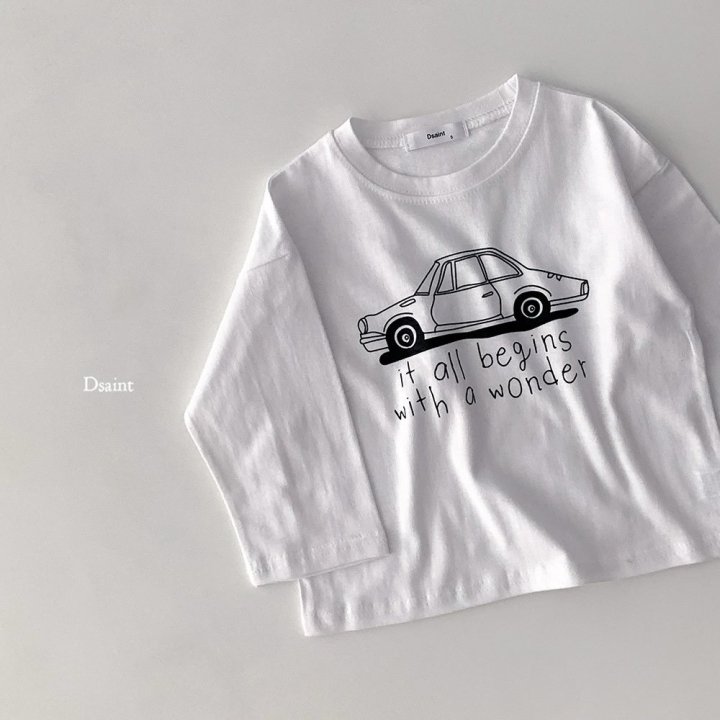Dsaint - Korean Children Fashion - #discoveringself - Begin's Collar Tee - 3