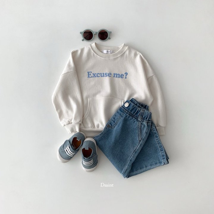 Dsaint - Korean Children Fashion - #discoveringself - Excuse Sweatshirt - 8