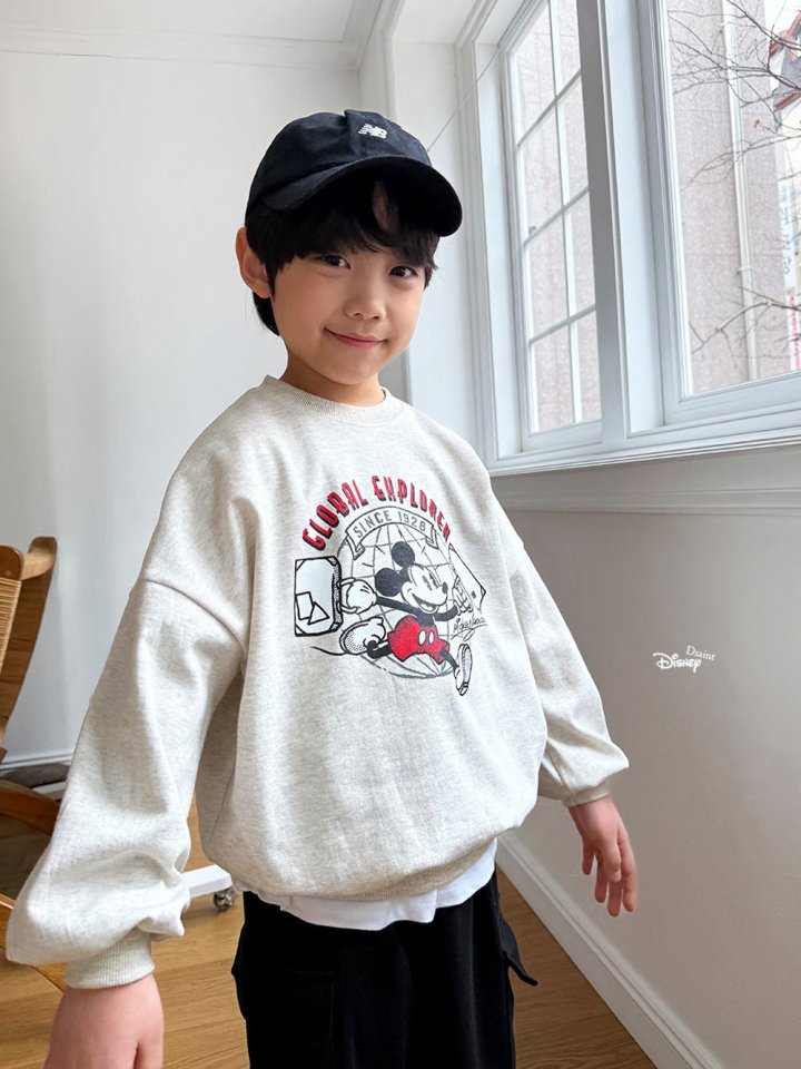 Dsaint - Korean Children Fashion - #discoveringself - Global M Sweatshirt - 9