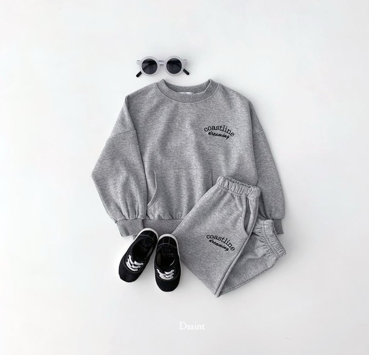 Dsaint - Korean Children Fashion - #fashionkids - Coastline Kangaroo Set - 6