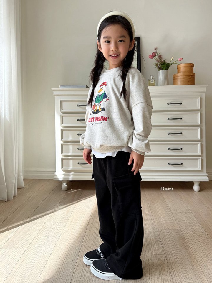 Dsaint - Korean Children Fashion - #fashionkids - Wide Cargo Pants - 11