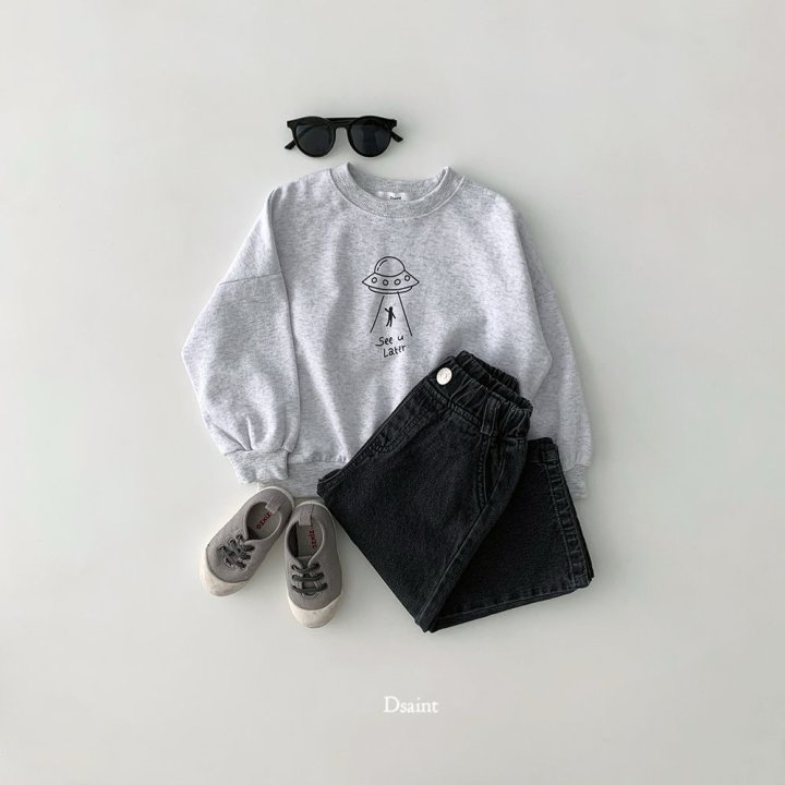 Dsaint - Korean Children Fashion - #fashionkids - UFO Sweatshirt - 5