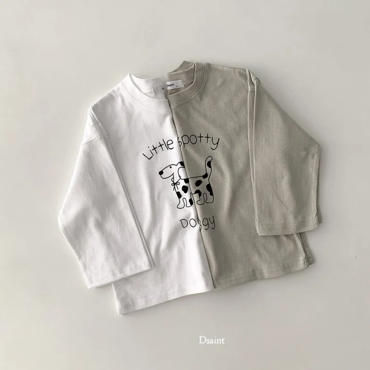 Dsaint - Korean Children Fashion - #kidsshorts - Little Dog Tee - 3