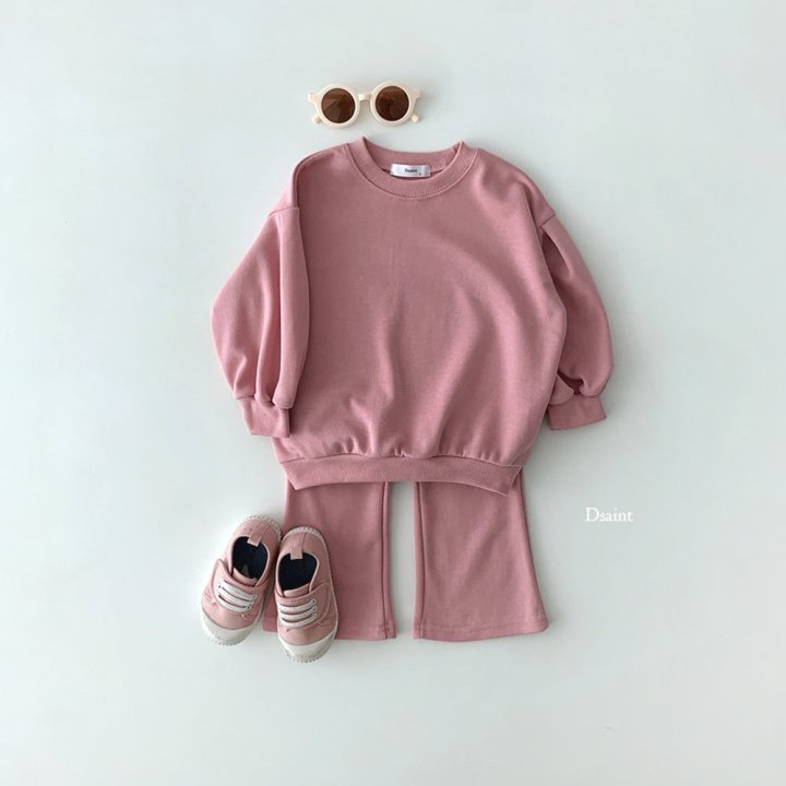 Dsaint - Korean Children Fashion - #kidsshorts - So Sweet Bootcut Set - 8