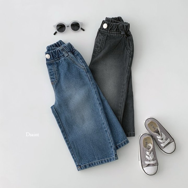 Dsaint - Korean Children Fashion - #kidsshorts - Beyond! Sand Denim Pants - 6
