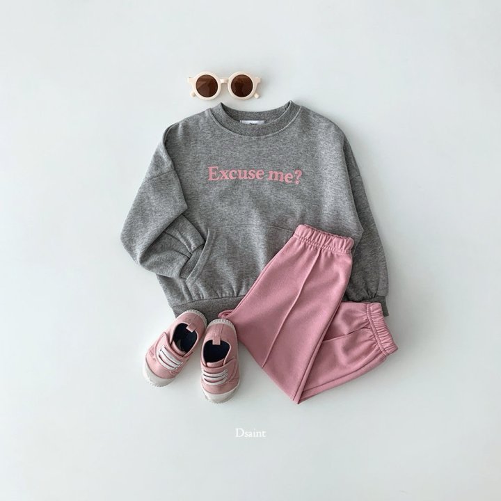 Dsaint - Korean Children Fashion - #kidsshorts - Excuse Sweatshirt - 10