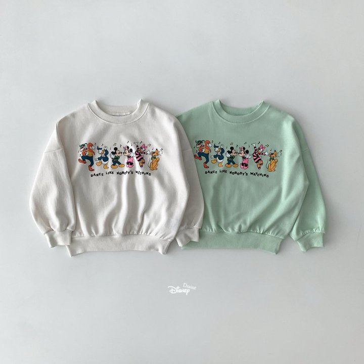 Dsaint - Korean Children Fashion - #kidsshorts - Dance Like Friends Sweatshirt - 3