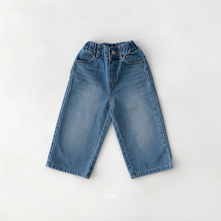 Dsaint - Korean Children Fashion - #kidsshorts - Last Half-Open Denim - 3