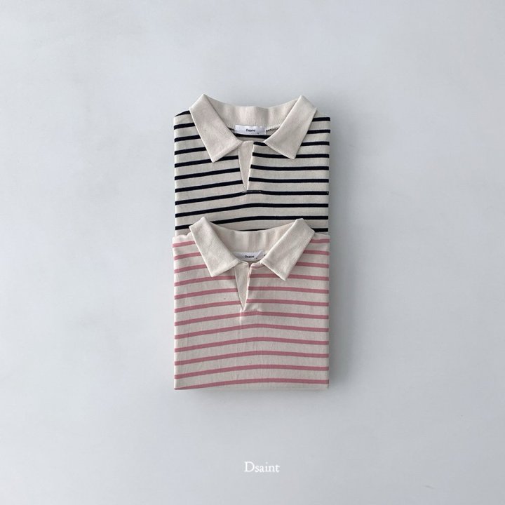 Dsaint - Korean Children Fashion - #kidsstore - Lulu Slit Collar Sweatshirt - 2