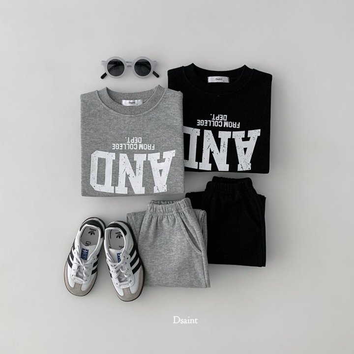 Dsaint - Korean Children Fashion - #kidsstore - AND Jogger Set