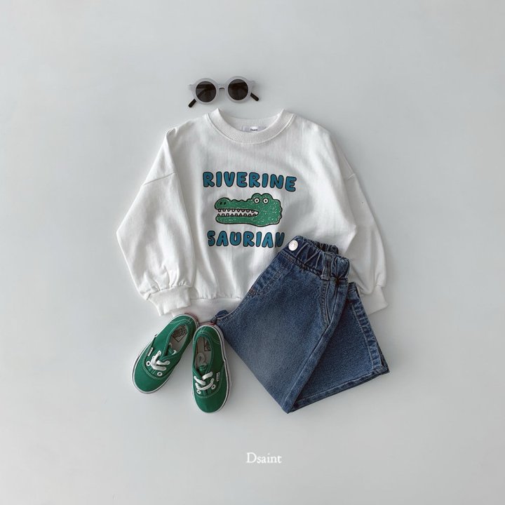 Dsaint - Korean Children Fashion - #kidsstore - Beyond! Sand Denim Pants - 7