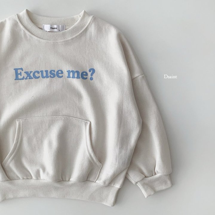 Dsaint - Korean Children Fashion - #kidsstore - Excuse Sweatshirt - 11