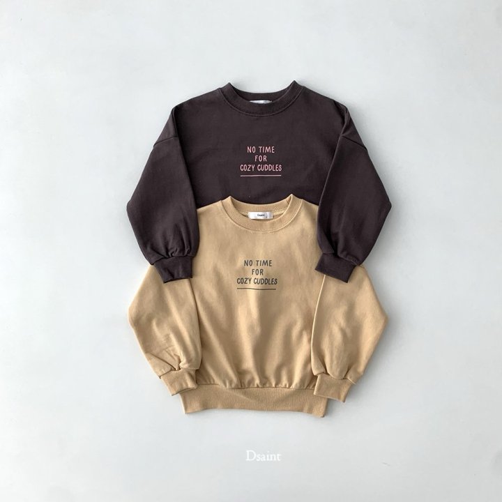 Dsaint - Korean Children Fashion - #kidsstore - No Time Sweatshirt - 3