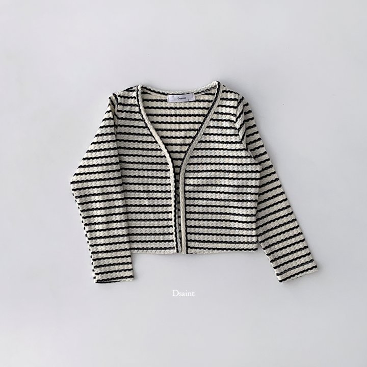 Dsaint - Korean Children Fashion - #kidsstore - Happy Sleeveless Cardigan Set - 8