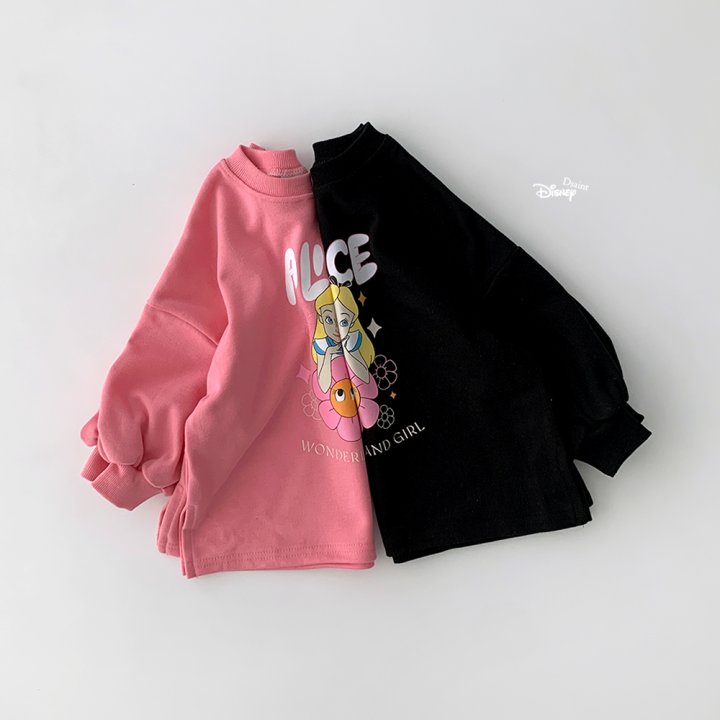 Dsaint - Korean Children Fashion - #kidsstore - Flower Alice Sweatshirt - 5