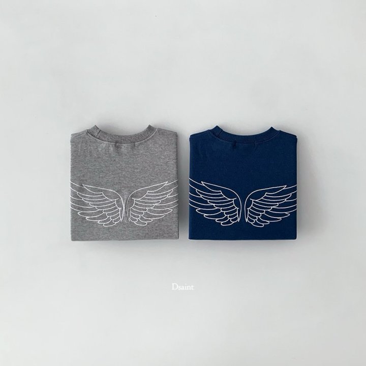Dsaint - Korean Children Fashion - #kidsstore - Angel Sweatshirt - 4
