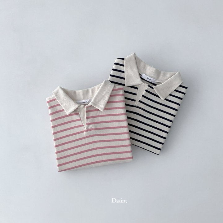 Dsaint - Korean Children Fashion - #kidzfashiontrend - Lulu Slit Collar Sweatshirt - 3
