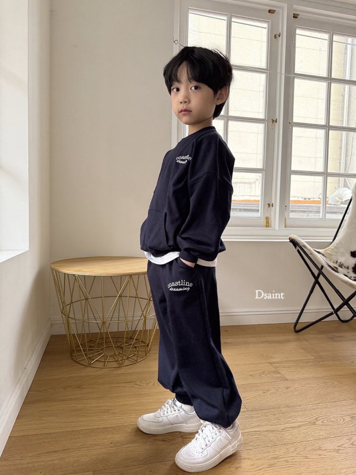 Dsaint - Korean Children Fashion - #kidzfashiontrend - Coastline Kangaroo Set - 9