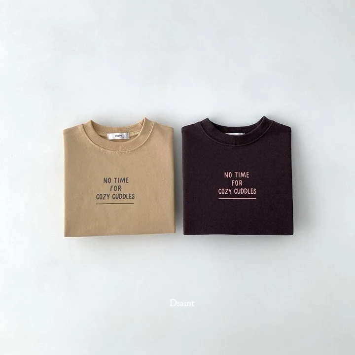 Dsaint - Korean Children Fashion - #kidsstore - No Time Sweatshirt - 4