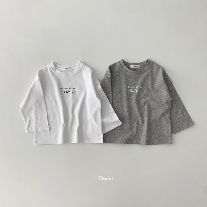Dsaint - Korean Children Fashion - #kidzfashiontrend - OKAY Tee - 3