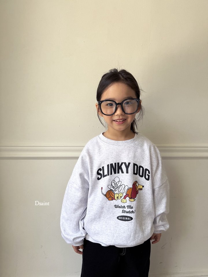 Dsaint - Korean Children Fashion - #littlefashionista - Slinky Dog Sweatshirt - 2