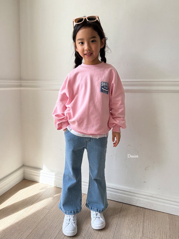 Dsaint - Korean Children Fashion - #littlefashionista - Skater Club Sweatshirt - 10