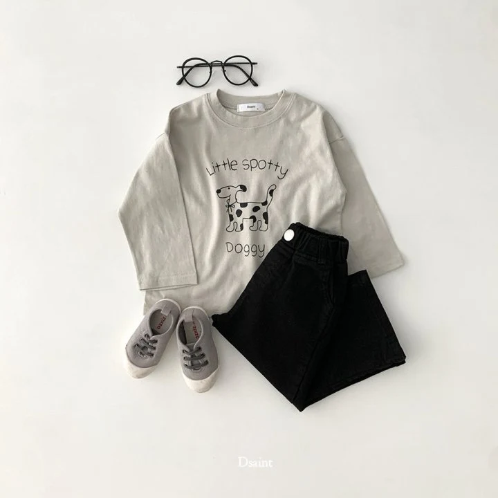 Dsaint - Korean Children Fashion - #littlefashionista - Little Dog Tee - 7