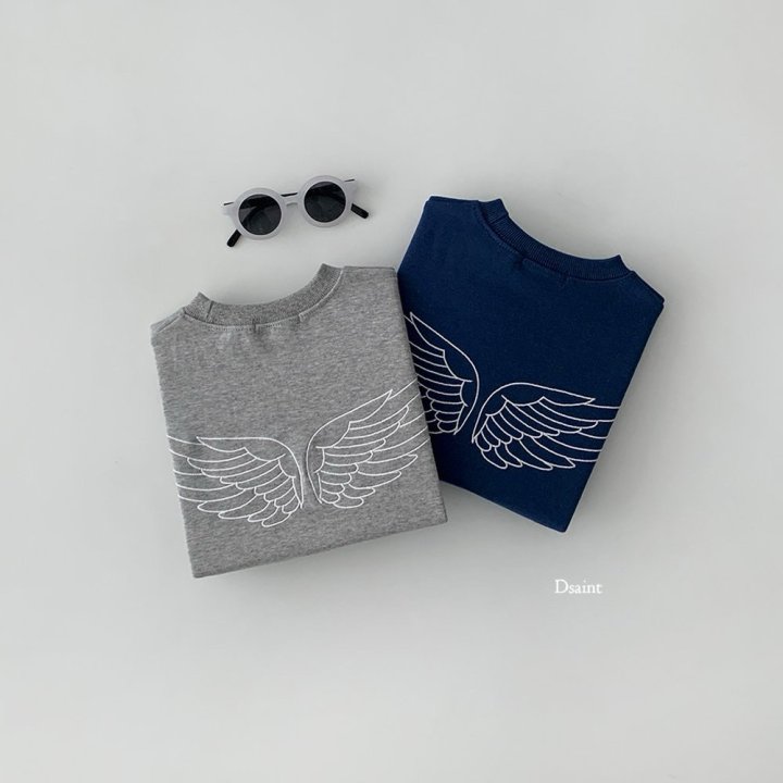 Dsaint - Korean Children Fashion - #littlefashionista - Angel Sweatshirt - 6