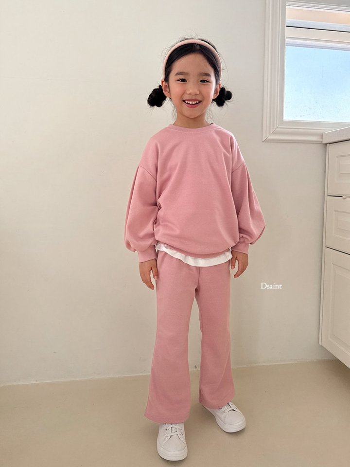 Dsaint - Korean Children Fashion - #littlefashionista - So Sweet Bootcut Set - 12