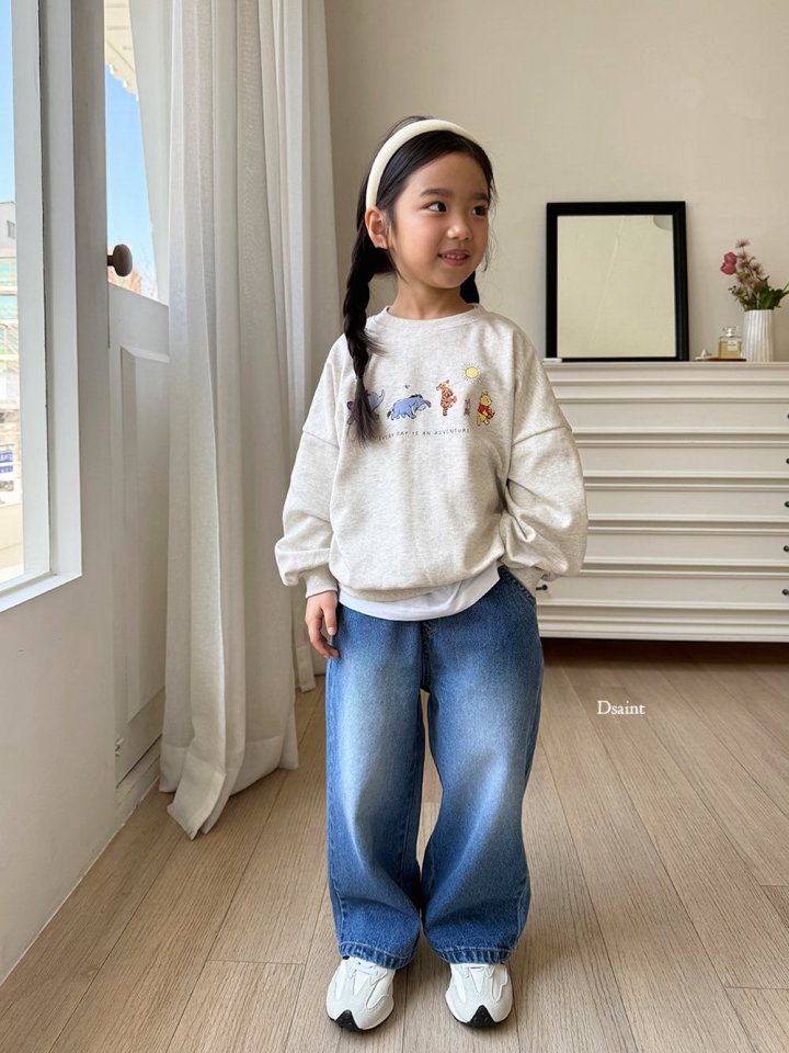 Dsaint - Korean Children Fashion - #littlefashionista - Beyond! Sand Denim Pants - 10