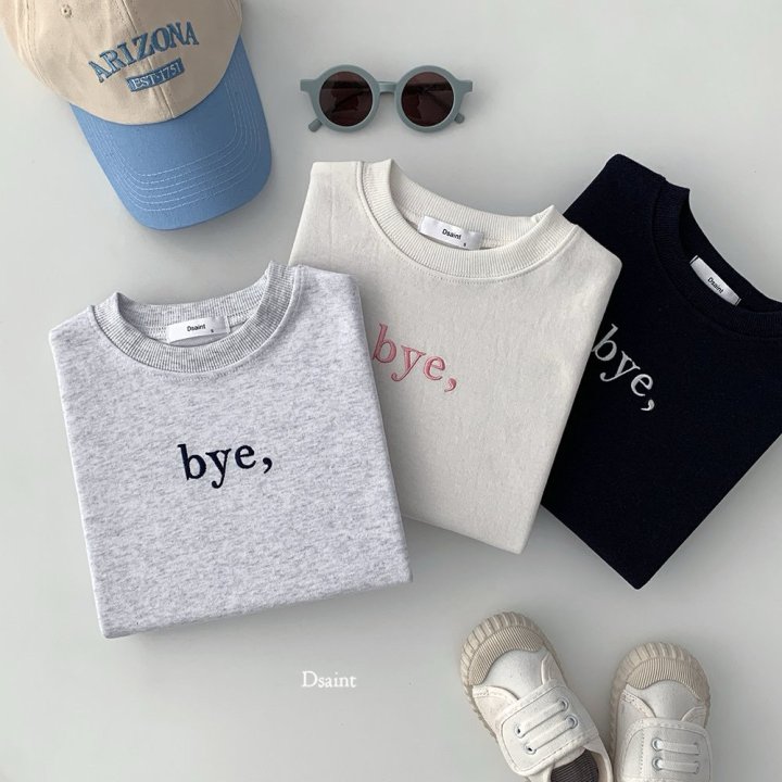 Dsaint - Korean Children Fashion - #Kfashion4kids - Bye Sweatshirt - 4