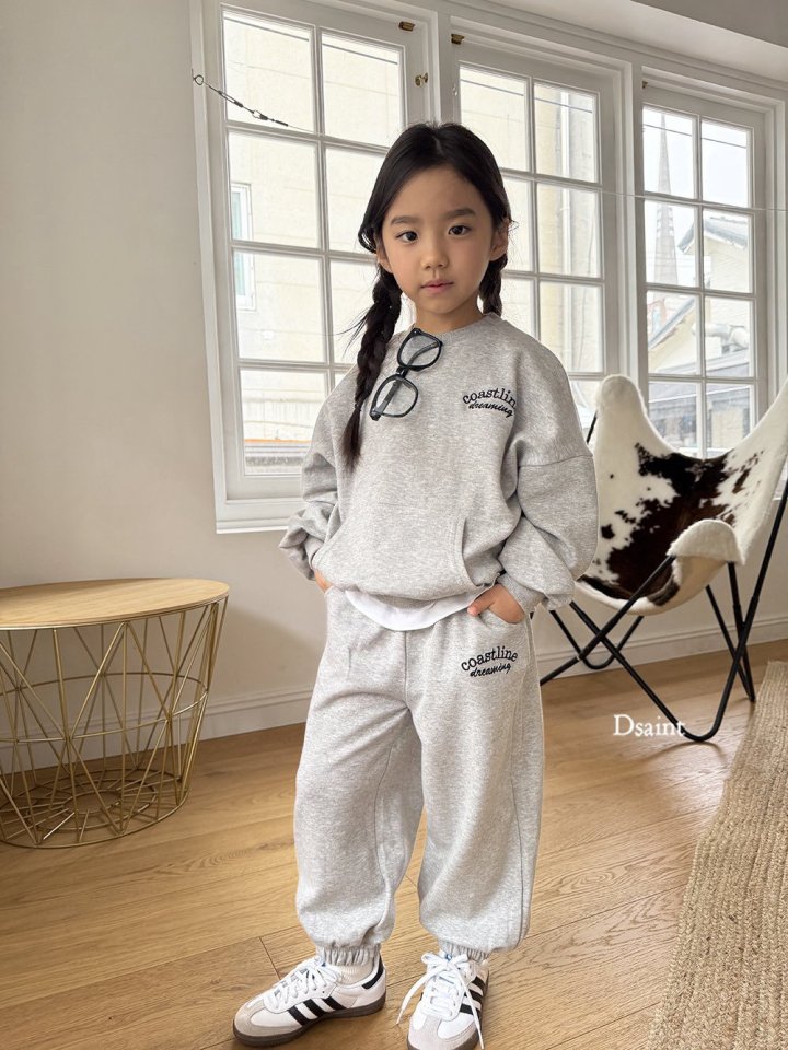 Dsaint - Korean Children Fashion - #littlefashionista - Coastline Kangaroo Set - 11