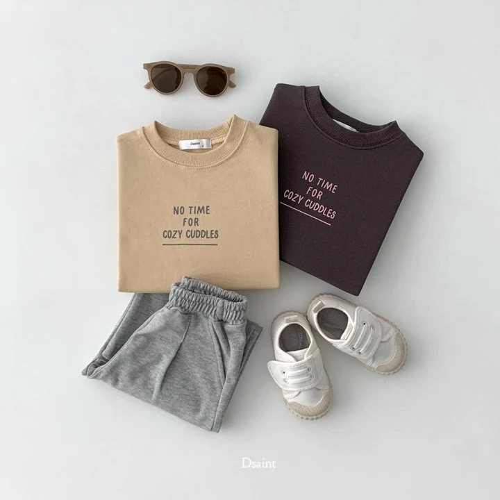Dsaint - Korean Children Fashion - #littlefashionista - No Time Sweatshirt - 6