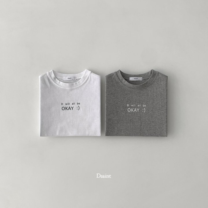 Dsaint - Korean Children Fashion - #littlefashionista - OKAY Tee - 5