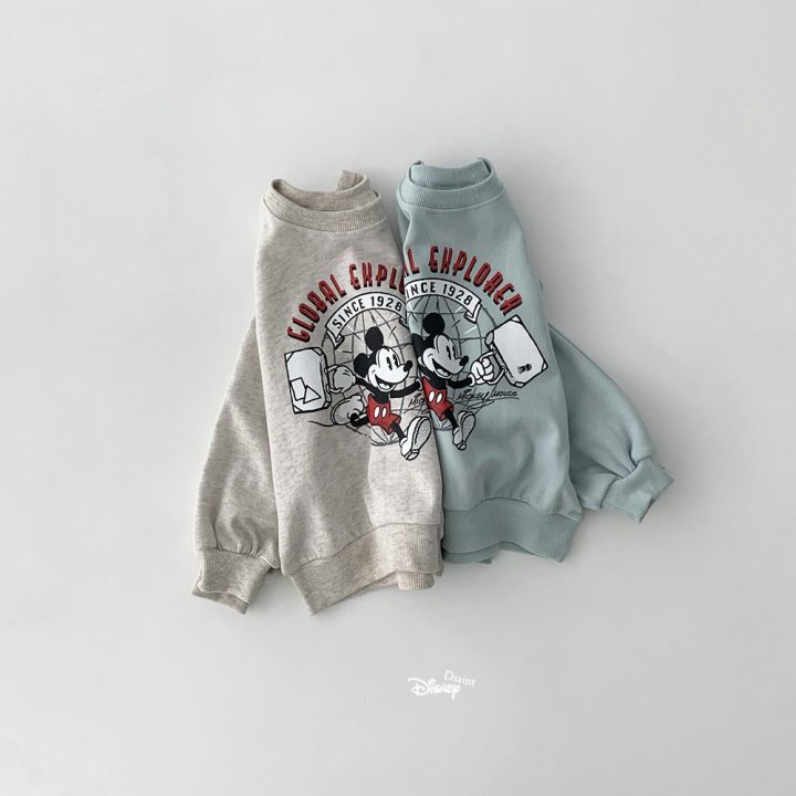 Dsaint - Korean Children Fashion - #littlefashionista - Global M Sweatshirt
