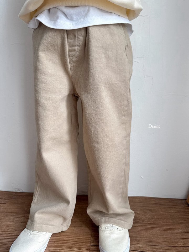 Dsaint - Korean Children Fashion - #littlefashionista - Special Spandex Wide Jeans - 12