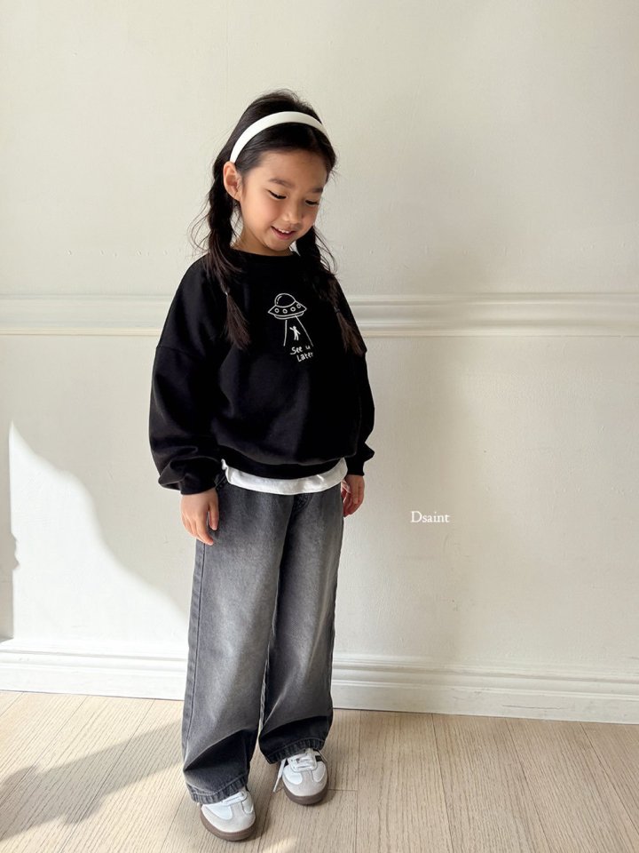 Dsaint - Korean Children Fashion - #littlefashionista - UFO Sweatshirt - 10