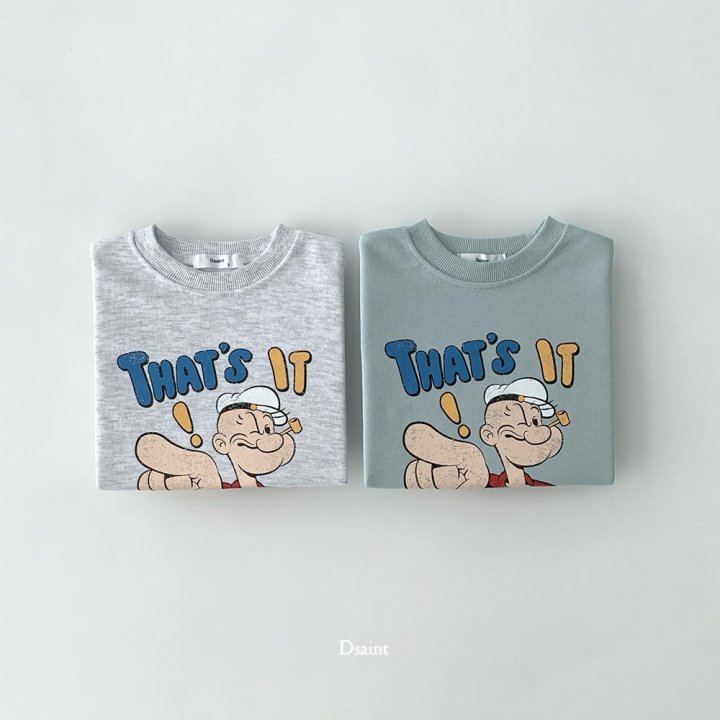 Dsaint - Korean Children Fashion - #Kfashion4kids - That's! Popeye Sweatshirt - 4