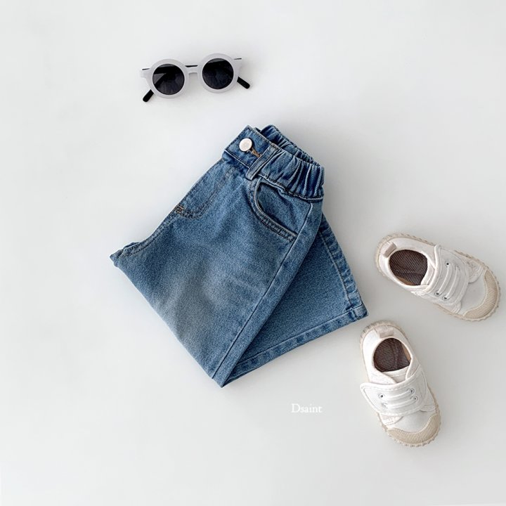 Dsaint - Korean Children Fashion - #littlefashionista - Last Half-Open Denim - 7