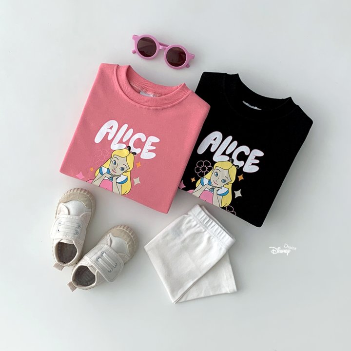 Dsaint - Korean Children Fashion - #littlefashionista - Flower Alice Sweatshirt - 8