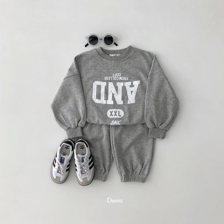 Dsaint - Korean Children Fashion - #magicofchildhood - AND Jogger Set - 5