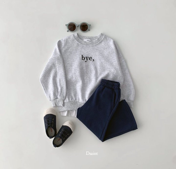 Dsaint - Korean Children Fashion - #magicofchildhood - Bye Sweatshirt - 5