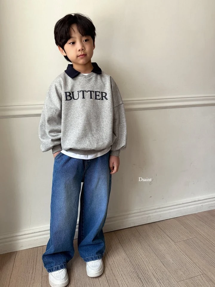 Dsaint - Korean Children Fashion - #magicofchildhood - Butter Collar Sweatshirt - 10