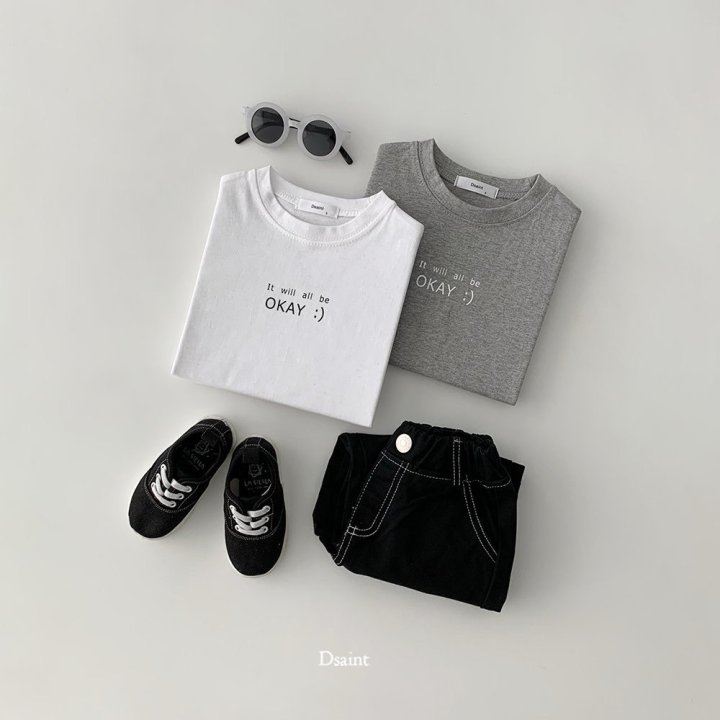 Dsaint - Korean Children Fashion - #magicofchildhood - OKAY Tee - 6