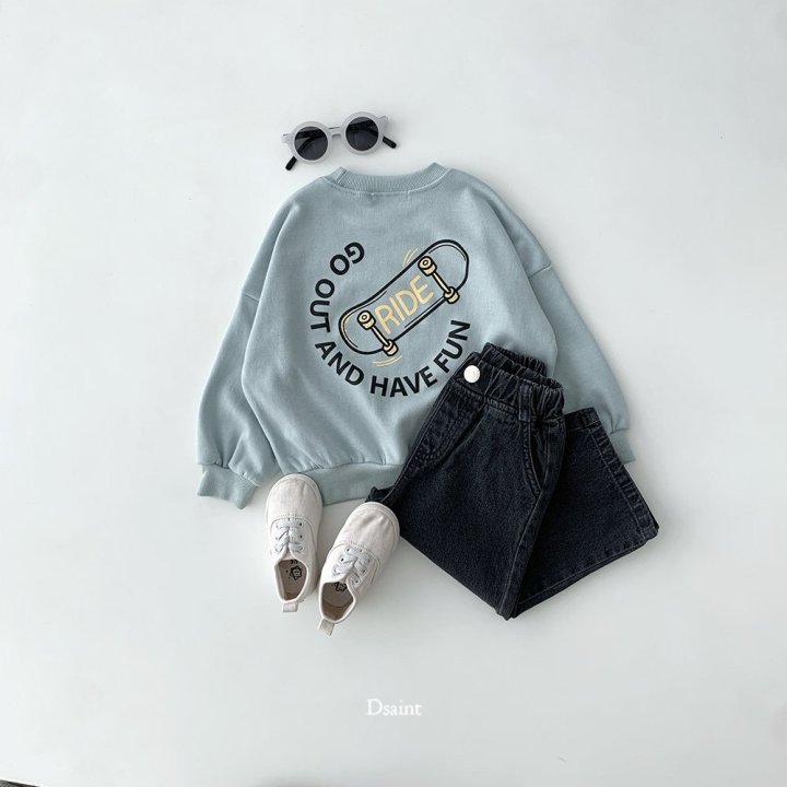 Dsaint - Korean Children Fashion - #littlefashionista - Ride Sweatshirt - 4