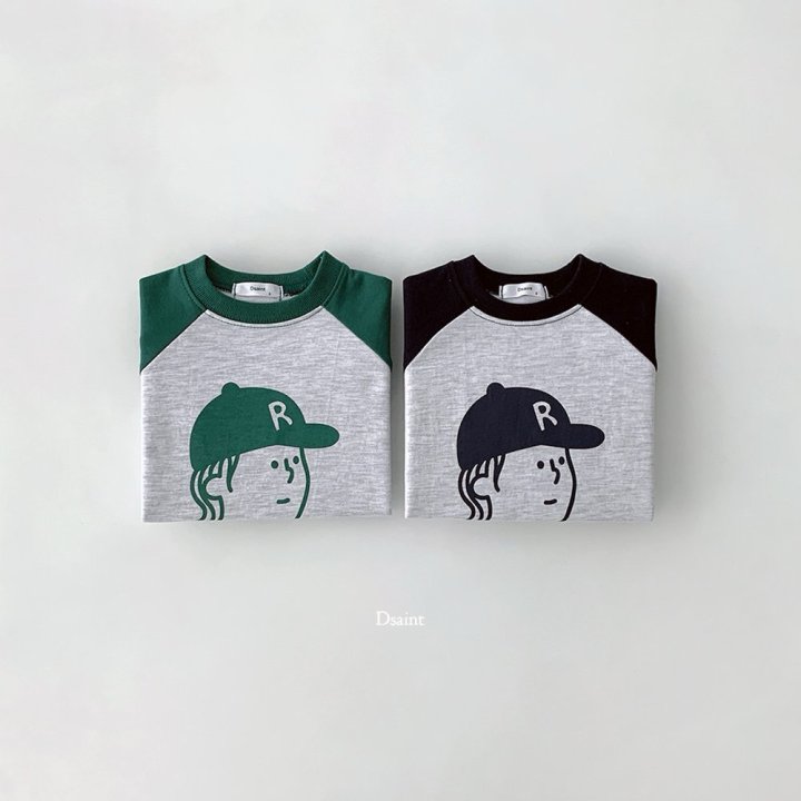 Dsaint - Korean Children Fashion - #magicofchildhood - Cap Boy Raglan Sweatshirt